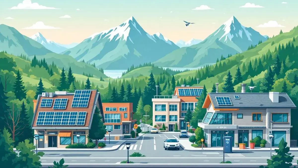 modern-mountain-town-solar-panels-renewable-energy-data-center-security-cameras